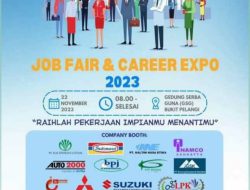 Didukung 12 Perusahaan Swasta, SMKN 2 Sangatta Gelar Job Fair 2023, BKK Kutim : “Raihlah pekerjaan, impian menantimu”