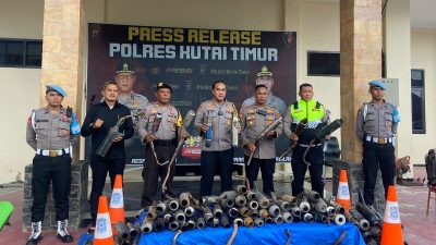 Kembali Resahkan Warga, 58 Pelaku Aksi Balap Liar Diamankan Polres Kutim