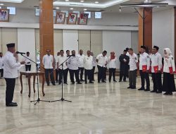 Bupati Kutai Kartanegara Melantik Enam Pejabat Tinggi Pratama