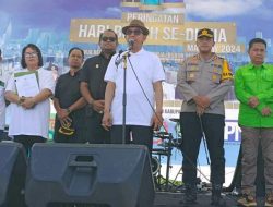 Buruh di Kutim Rayakan May Day Bersama Bupati, Dirangkai Berbagai Hiburan dan Doorprize