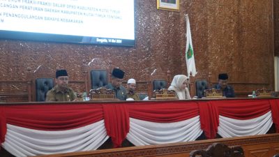 Rapat Paripurna Kembali Digelar, 7 Fraksi Bahas Pencegahan Bahaya Dan Ketertiban Umum