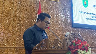 Sampaikan PU Fraksi Demokrat, M Amin Berharap Peningkatan APBD TA 2023 Bisa Berbanding Lurus Dengan Kesejahteraan Masyarakat