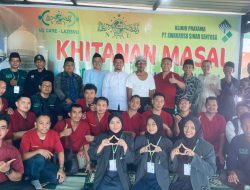 DSN Group dan LAZIS Nahdatul Ulama Kec. Muara Wahau Gelar Khitan Massal Gratis