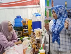 Kunjungi Stand Bazar, Leni Dorong Perkembangan UMKM Dalam Mendongkrak Perekonomian Daerah