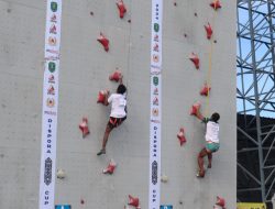 Kutim Jadi Penyumbang Atlet Terbaik Cabor Panjat Tebing Provinsi Kaltim. Jepi Darsono: Stok Atlet Kita Takkan Pernah Habis!