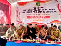 Bupati Kukar Resmikan Kantor Desa Loa Lepu Tenggarong Seberang