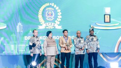 DPRD Bontang Raih Penghargaan Green Leadership Nirwasita Tantra 2024