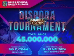 Segera Daftar! Disporapar Bontang Gelar Turnamen E-Sport