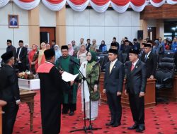 Pelantikan Pimpinan DPRD Kota Bontang: Andi Faizal, Sitti Yara, dan Maming Siap Tingkatkan Sinergi dengan Pemkot