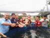 Dukung Perkembangan Budidaya Ikan Air Tawar, David Rante Tengok Hasil Panen Nila Kelompok Sikalorang