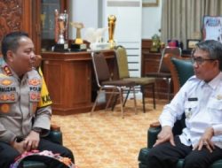 AKBP Fauzan Arianto Silaturahmi Ke Bupati Ardiansyah Sulaiman, Kapolres Komitmen Timgkatkan Pelayanan Kamtibmas di Kutim