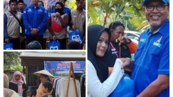 Peringati HUT ke-24 Partai Demokrat, DPC Kutim Gelar Bazar Preloved dan Aksi Solidaritas bersama Ojol Sangatta