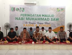 Peringatan Maulid Nabi Muhammad SAW bersama Kasmidi Bilang dan Keluarga Besar KAHMI-HMI Sangatta: Silaturahmi Tetap Prioritas 