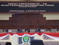 Paripurna ke-29 DPRD Kaltim: Masing-masing Fraksi Sampaikan Pandangan atas Dua Ranperda Terkait BUMD Usulan Pemprov