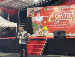 HUT ke-55 Maluhu Ditutup Meriah, Warga Tunjukkan Semangat Gotong Royong