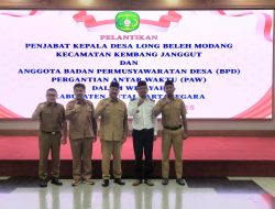 Bartolomeus Resmi Jabat Pj Kades Long Beleh Modang
