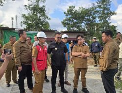 Bupati Kukar Tinjau Pembangunan Gedung Ekonomi Kreatif