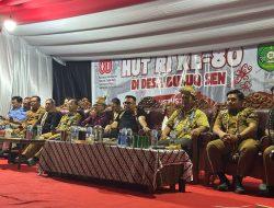 Bupati Kukar Buka Turnamen Voli HUT ke-80 RI di Buluq Sen