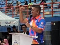 Kadispora Basuki Isnawan Buka Festival Sepak Bola Usia Dini Bupati Cup 2025 di Kutim