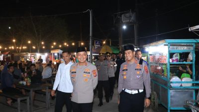 Kapolres Kutim Pimpin Patroli Blok Pemukiman Selama Ramadan, Antisipasi Pencurian Saat Warga Beribadah