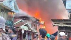 Kebakaran Hebat di Batu Ampar Kutim, 75 Rumah Warga Dilalap Si Jago Merah