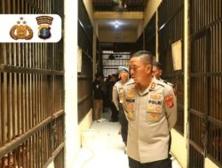 Kapolres Kutim Sidak Ruang Tahanan, Pastikan Kondisi Tahanan Terjaga dengan Aman
