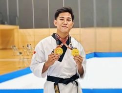 Atlet Polres Kutim Bripda Gabriel Raih 2  Emas di Kejuaraan Internasional WATA Open Taekwondo Championship 2026 