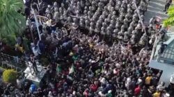 Aksi Unjuk Rasa “214” Kaltim: Rudy Mas’ud Enggan Temui Massa, Demo Sempat Ricuh